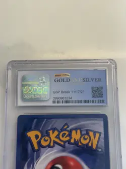 Chumlee Collection CGC 9 MINT Jigglypuff Jungle Vintage Graded Pokemon Card - Image 2