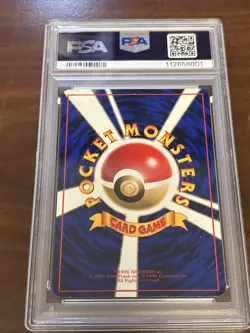 PSA 7 Pokemon Card Game Japanese 1998 RAICHU Series II Old Back Vending #26 - Image 2