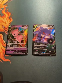 Pokemon Mew V And Gengar V S-Chinese Card Set - Image 1