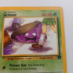 Pokemon Card Unlimited Team Rocket Grimer 57/82 D13 - Image 3