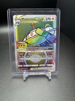 Magnezone VSTAR (Secret) 198/196 Swsh11: Lost Origin Holo Rare Pokemon Card - Image 1
