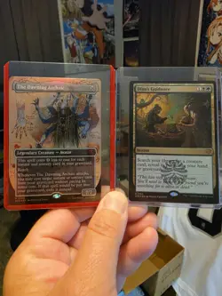 Mtg Card Lot 4 Cards Witherbloom, the Balancer Sylvan Library Dawning Arch. Dina - Image 3