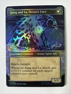 Aang, Swift Savior (Showcase) Avatar: The Last Airbender Foil - Image 2