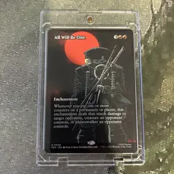 MTG All Will Be One (Borderless) - Teenage Mutant Ninja Turtles Source Material - Image 3