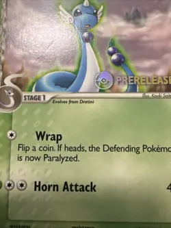Dragonair Delta Species Prerelease 28/101 Dragon Frontiers Nintendo Pokemon - Image 3