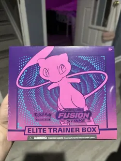 Pokemon Sword And Shield Fusion Strike Elite Trainer Box Etb New Sealed - Image 1