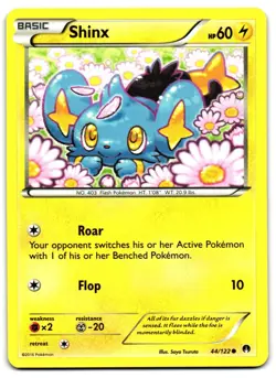 Shinx 44/122 - BREAKpoint Common Pokemon TCG - M/LP Card - Image 1