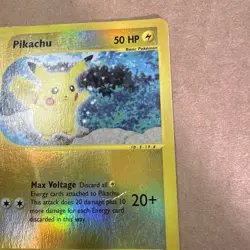 Pikachu 84/144 Skyridge Reverse Holo Rare Pokemon TCG Nintendo ITALIAN DMG - Image 5