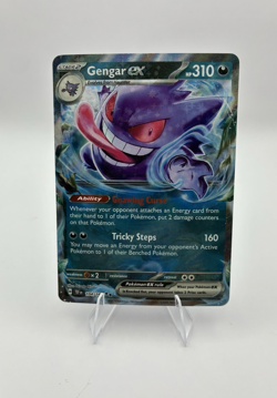 Gengar EX, Pokemon Near Mint, Temporal Forces, Double Rare, 104/162 - Image 1