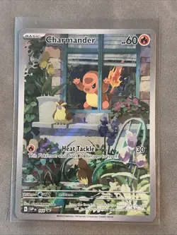 Pokemon TCG Obsidian Flames Charmander #044 SVP en Black Star Promo NM Near Mint - Image 1