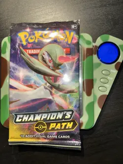 22.6g HEAVY Pokemon Champions Path Booster Pack 2020 New Sealed Gardevoir Art - Image 1