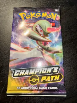 22.6g HEAVY Pokemon Champions Path Booster Pack 2020 New Sealed Gardevoir Art - Image 2