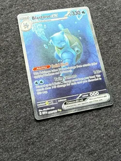 Pokemon 151 Blastoise EX 202/165: Art Rare (English) Scarlet & Violet - Image 4