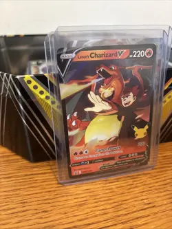 Lance's Charizard v SWSH133 Holographic Black Star Promo Pokemon TCG - Image 2