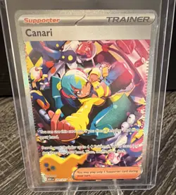 Pokemon Canari 291/217 Scarlet & Violet Special Illustration Rare Full Art Holo - Image 1