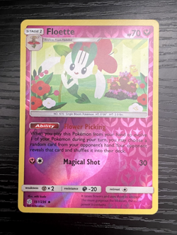 Floette 151/236 SM Cosmic Eclipse Uncommon Reverse Holo Pokemon TCG - Image 1