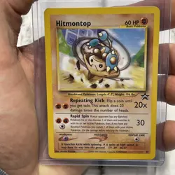 Hitmontop #37 - Black Star Promo - WoTC Pokemon Card - Near Mint (NM) Vintage - Image 1
