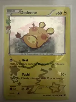 Dedenne RC10/RC32 Generations: Radiant Collection LP Pokemon TCG - Image 1