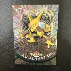 Alakazam #65 Topps Chrome Series 1 Pokemon TV Animation Edition 2000 Vintage NM - Image 2