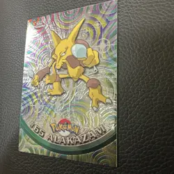 Alakazam #65 Topps Chrome Series 1 Pokemon TV Animation Edition 2000 Vintage NM - Image 3