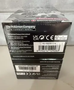 Pokemon TCG: S&V Black Bolt && White Flare Booster Bundle Set! Factory Sealed!! - Image 5