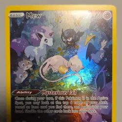 Pokemon Mew Ultra Rare Full Art Holo Crown Zenith Galarian Gallery GG10/70 - Image 2
