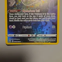 Pokemon Mew Ultra Rare Full Art Holo Crown Zenith Galarian Gallery GG10/70 - Image 3