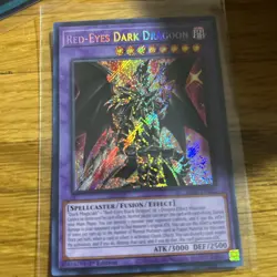 YUGIOH- 1x- Red-Eyes Dark Dragoon - RA02-EN021 - Prismatic Secret - 1st Edition - Image 1