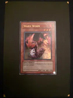 Warm Worm TF04-EN001 Unlimited Edition Ultra Rare NM Yu-Gi-Oh! - Image 1