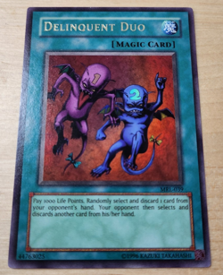 Yu-Gi-Oh! Delinquent Duo MRL-039 Ultra Rare, Unlimited Exactly as Seen - Image 1
