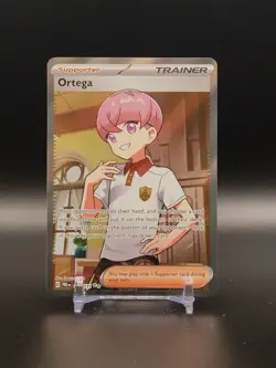 Ortega 141/131 Ultra Rare Full Art Trainer Pokemon Prismatic Evolutions NM/Mint - Image 1