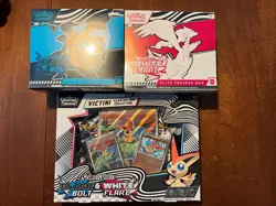 Pokemon Black Bolt ETB + White Flare ETB + Victini Collection - BUNDLE - Image 1