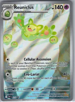 Reuniclus SVP 212 - Black Star Promo - Pokemon Card - NM - Image 1