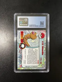 Topps Chrome 2000 Weedle Pokemon #13 Sparkle Refractor CGC 7.5 - Image 2