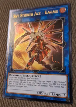 Yugioh Sky Striker Ace - Kagari OP08-EN002 Ultimate Rare NM - Image 2