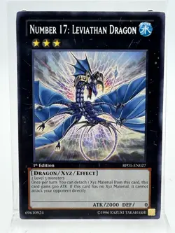 Number 17: Leviathan Dragon - BP01-EN027 - Rare - 1st Edition - Yugioh - Image 1