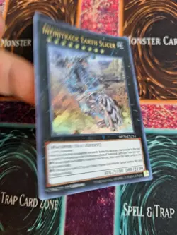 Yugioh Infinitrack Earth Slicer MP20-EN214 Ultra Rare 1st Edition Near Mint - Image 2