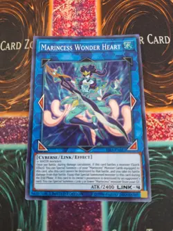 Yugioh Marincess Wonder Heart RIRA-ENSE3 Super Rare Limited Near Mint - Image 1