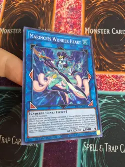 Yugioh Marincess Wonder Heart RIRA-ENSE3 Super Rare Limited Near Mint - Image 2