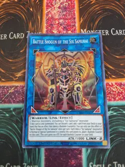 Yugioh Battle Shogun of the Six Samurai CHIM-ENSE2 Super Rare Limited Near Mint - Image 1