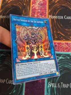 Yugioh Battle Shogun of the Six Samurai CHIM-ENSE2 Super Rare Limited Near Mint - Image 2