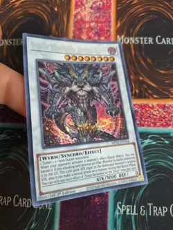 Yugioh Draco Berserker of the Tenyi MP20-EN166 Prismatic Secret 1st Edition NM - Image 2