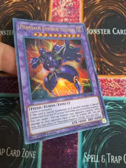 Yugioh Phantasm Emperor Trilojig DUOV-EN039 Ultra Rare 1st Edition Near Mint - Image 2