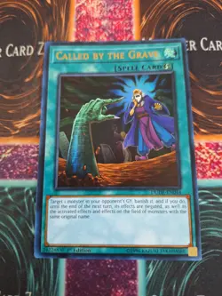 Yugioh Called by the Grave DUDE-EN044 Ultra Rare 1st Edition Near Mint - Image 1