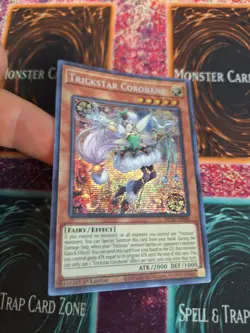 Yugioh Trickstar Corobane MP20-EN048 Prismatic Secret Rare 1st Edition Near Mint - Image 2