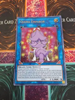 Yugioh Ojama Emperor DUOV-EN033 Ultra Rare 1st Edition Near Mint - Image 1