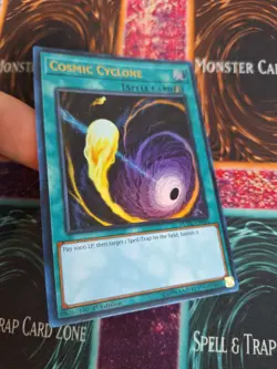 Yugioh Cosmic Cyclone DUDE-EN043 Ultra Rare 1st Edition Near Mint - Image 2