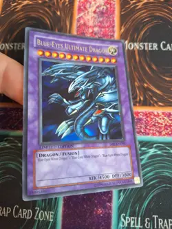 Yugioh Blue-Eyes Ultimate Dragon JMP-EN005 Ultra Rare Limited NM/LP - Image 2