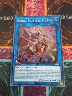 Yugioh Zerrziel, Ruler of the Evil Eyed MP20-EN236 Super Rare 1st Edition NM - Image 1