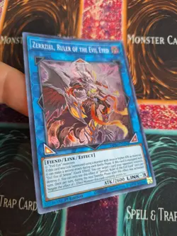 Yugioh Zerrziel, Ruler of the Evil Eyed MP20-EN236 Super Rare 1st Edition NM - Image 2